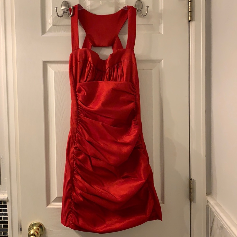 Red Cocktail Dress